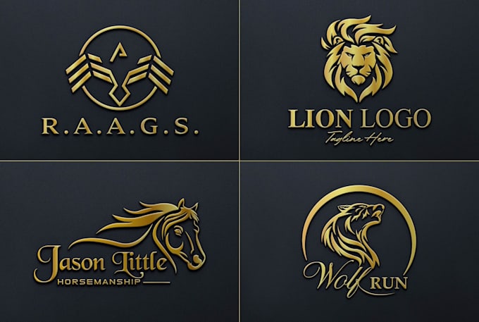 design minimalist custom line luxury animal, pet, dog, bird, and horse logo
