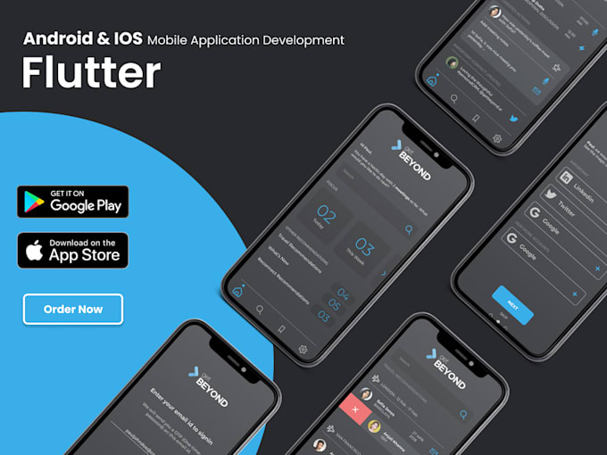 Develop your android and ios app using flutter by Ak_kachhadiya | Fiverr