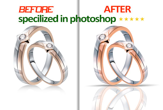 Jewelry retouching in photoshop by Abrahambc | Fiverr