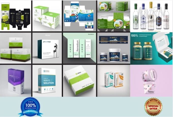 design bottle label and packaging for your product
