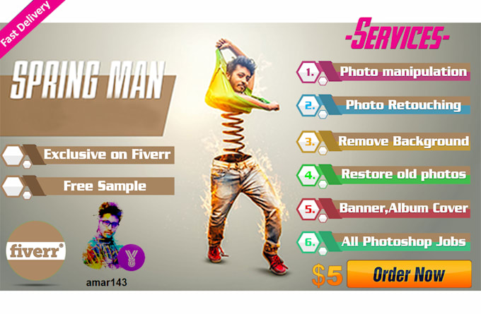 do any photoshop job super fast
