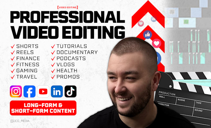 create long and short form videos for your socials