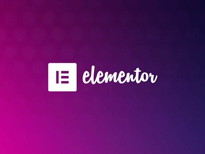 create full website with elementor