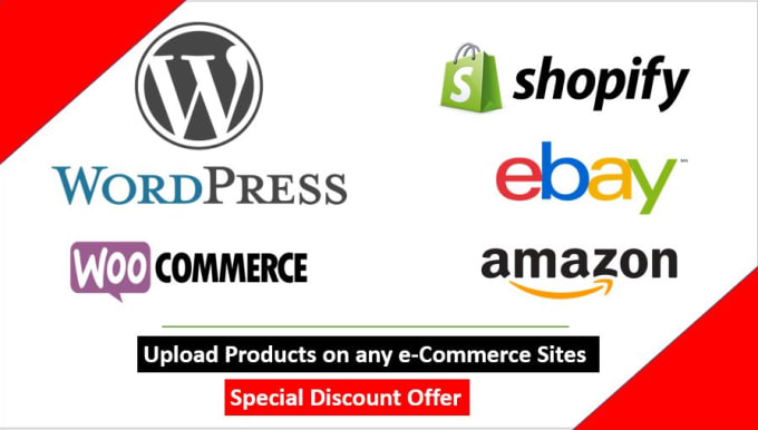 do shopify product upload, amazon, woocommerce product