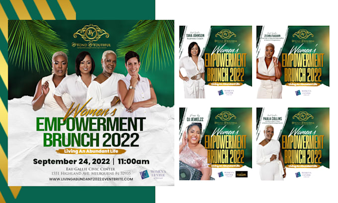 design modern churchflyer, speaker announcement flyer