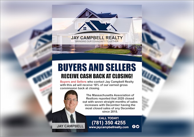 design real estate flyer