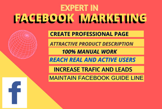 do facebook promotion and marketing in USA for any business