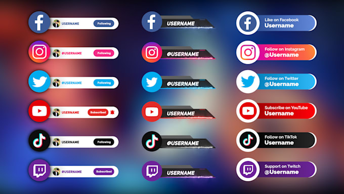 create stunning social media lower third animations