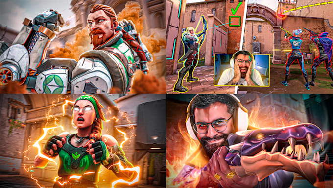 make a valorant thumbnail