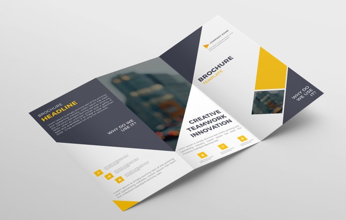 Create tri fold, brochure design, flyer, catalog design by ...