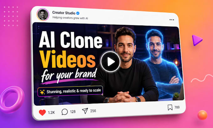 create your ai clone in a stunning video
