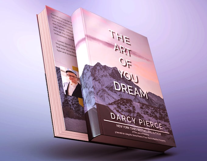 book cover design, interior book layout format in indesign