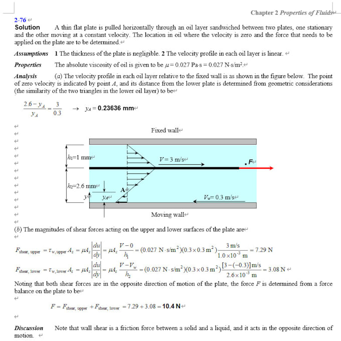 helps you to solve fluid mechanics problems