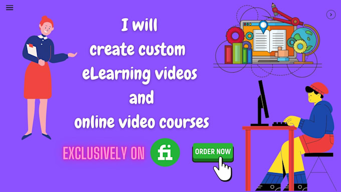 create custom elearning videos and online video courses