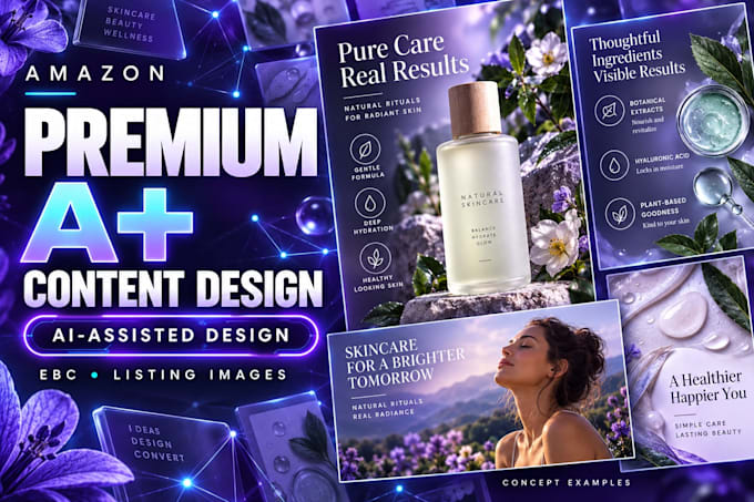 design ai assisted amazon a plus content and listing images
