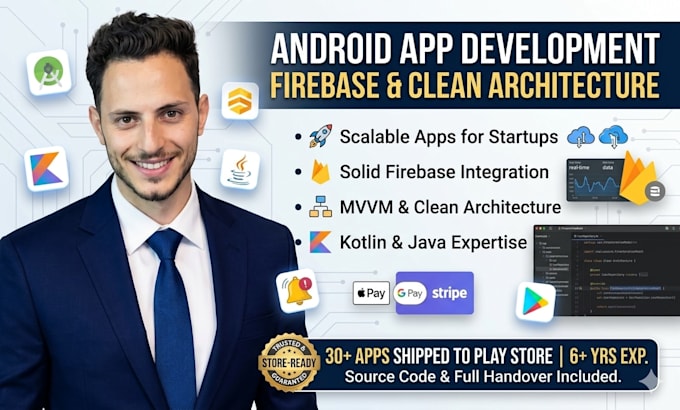 develop android app with firebase for android studio