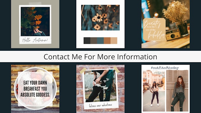 Design graphic content for your social media platforms by Sume0112 | Fiverr