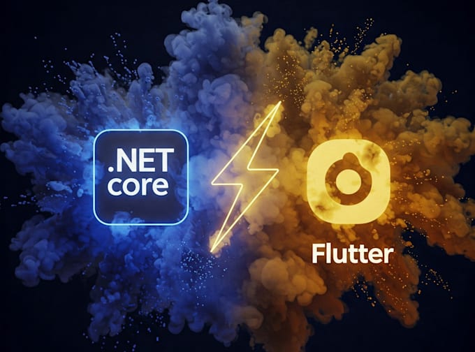 make multiplatform dot net core or flutter android or IOS or desktop mobile app