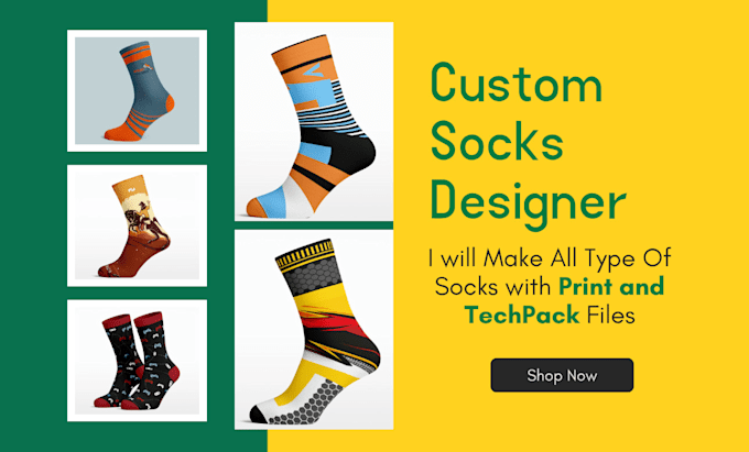 do sublimation all type of unique socks design and patterns