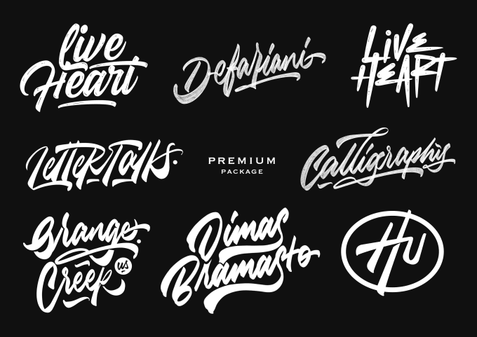 Design custom calligraphy, lettering, typography logo by Enggalmukti ...