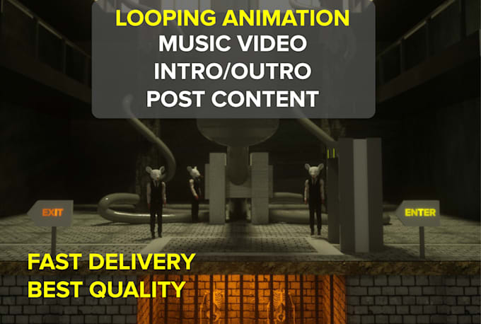 do music video looping animation