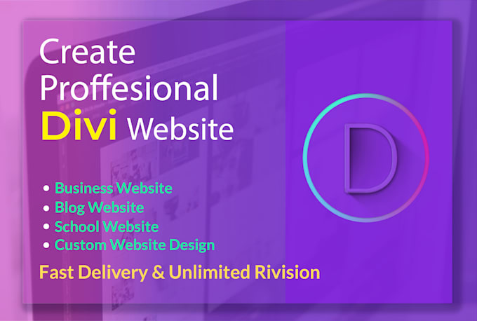 design or redesign divi website with custom functionalities