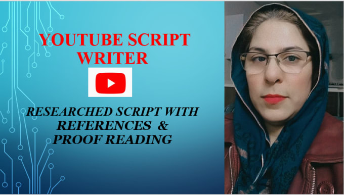 Hire a freelancer to do research and write scripts for your youtube video