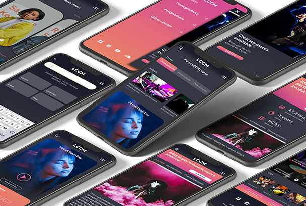 design a strategic UX UI app and website