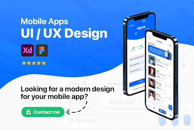 Use figma to create modern ui ux design for your mobile app by ...