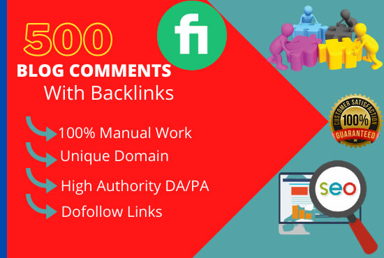 promote 500 high quality niche blog comment backlinks