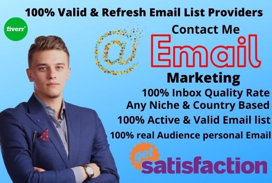 collect an active  and niche targeted email list worldwide