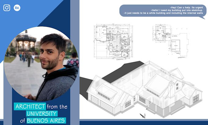 draw your project in autocad, rhinoceros or sketchup for you
