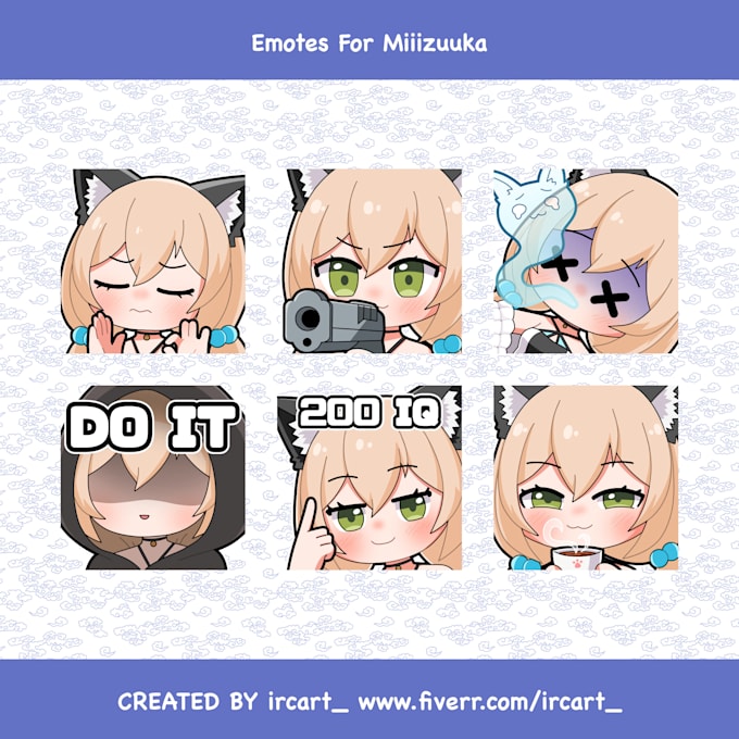 create a custom emotes for twitch, discord, youtube, etc