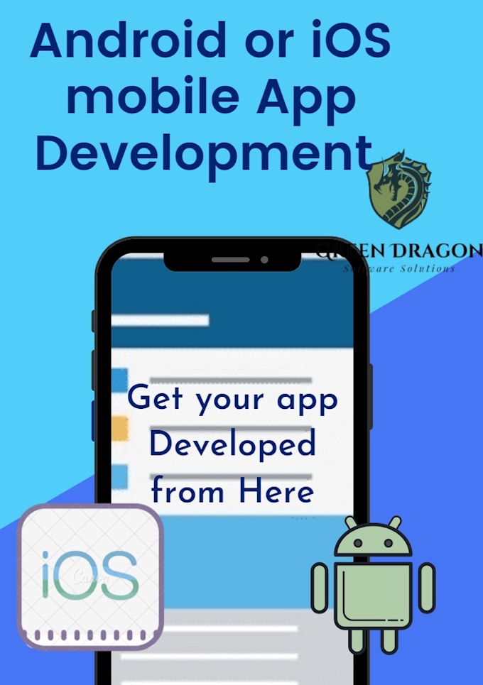 create an android or ios mobile app using flutter
