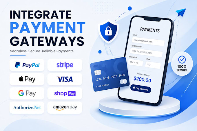 do any payment gateway integration in any website