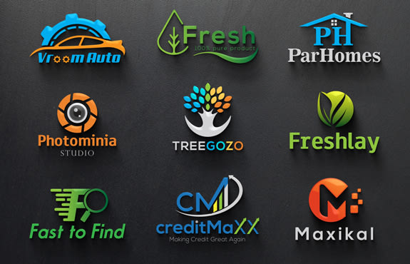 Design professional 3d logo for your brand by Muhammad_aahil | Fiverr