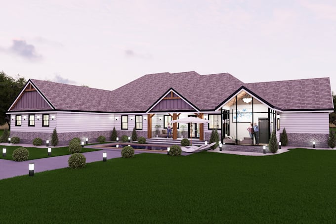 3d rendering for architectural design