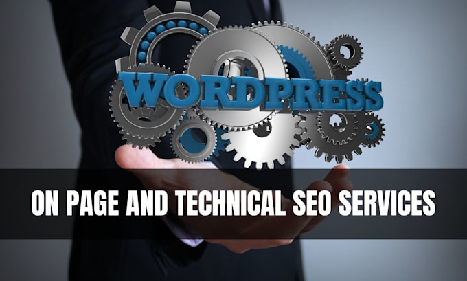 do on page and technical SEO for wordpress website