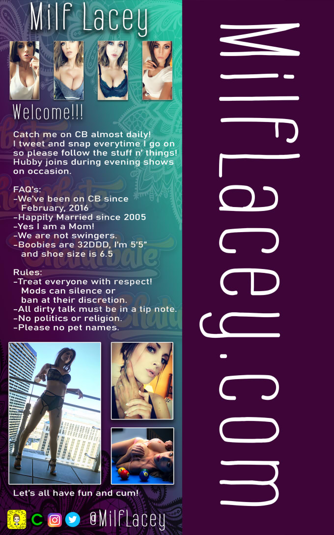 Design a stunning chaturbate bio by Clickgenerator Fiverr