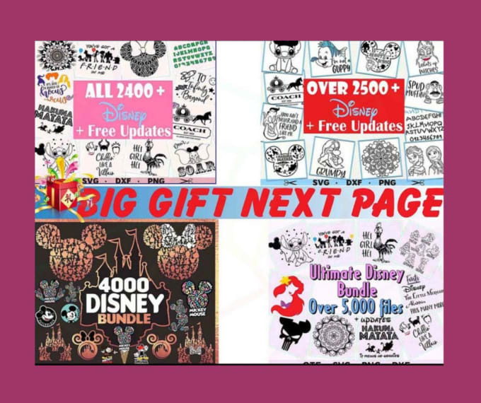 Download Provide 30k Bundle Disney Land Svg Bundle For Etsy And Pod By W Idad Fiverr
