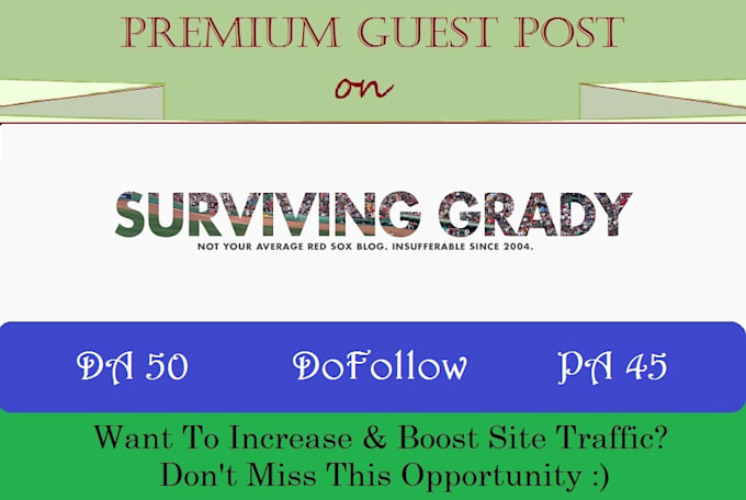 publish sports guest post on survivinggrady da50