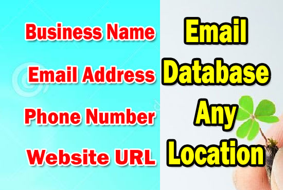 collect business email list database by location