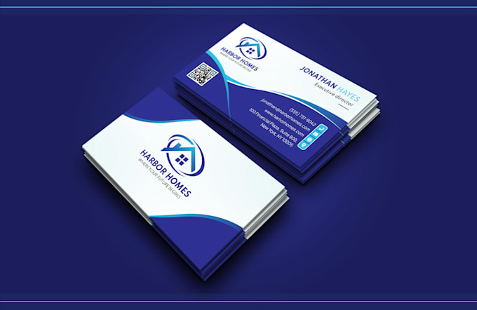 design professional, modern business card