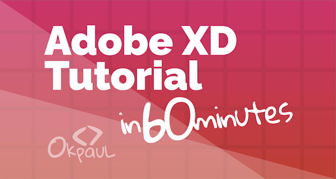 teach you adobe xd in 60 minutes
