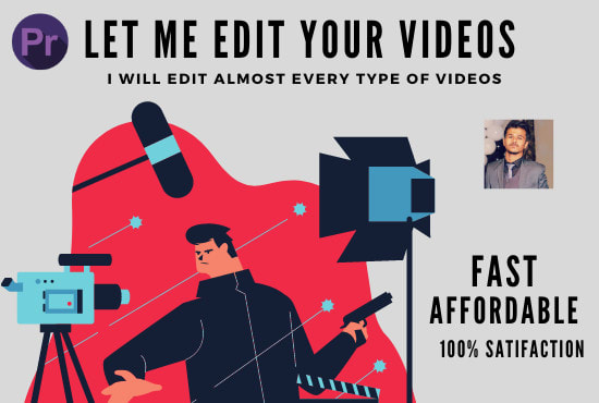 do professional and creative video editing within 24 hours