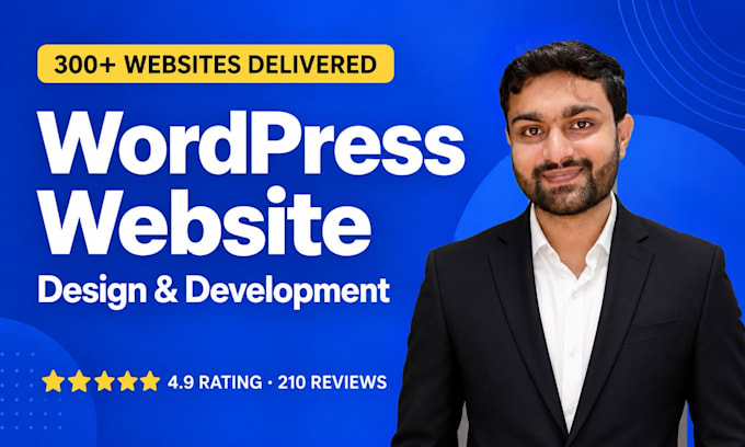 design a wordpress website for your small business