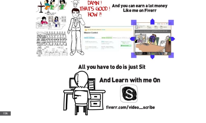 Teach You How To Create Whiteboard Video Animation On Skype By