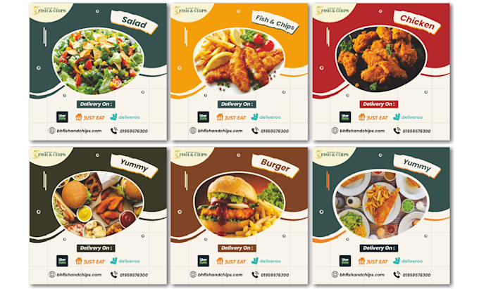 design 10 social media posts, social media post design