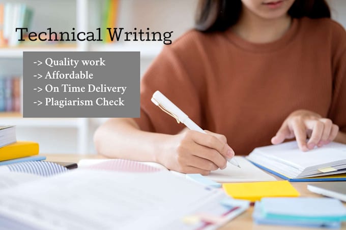 write technical assignments on IT,other topics