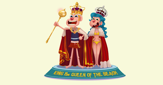 draw pop art character illustration